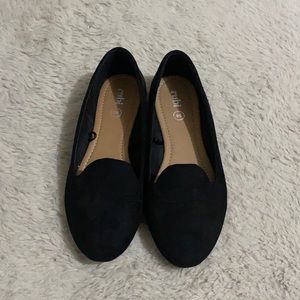 Classic black loafers